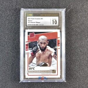 2021 Panini Chronicles UFC #25 Khamzat Chimaev Asia CSG 10‎